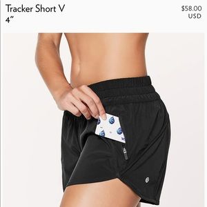 Lululemon Tacker short V 4”
